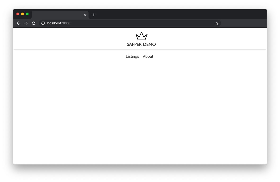 Sapper and Svelte Navigation